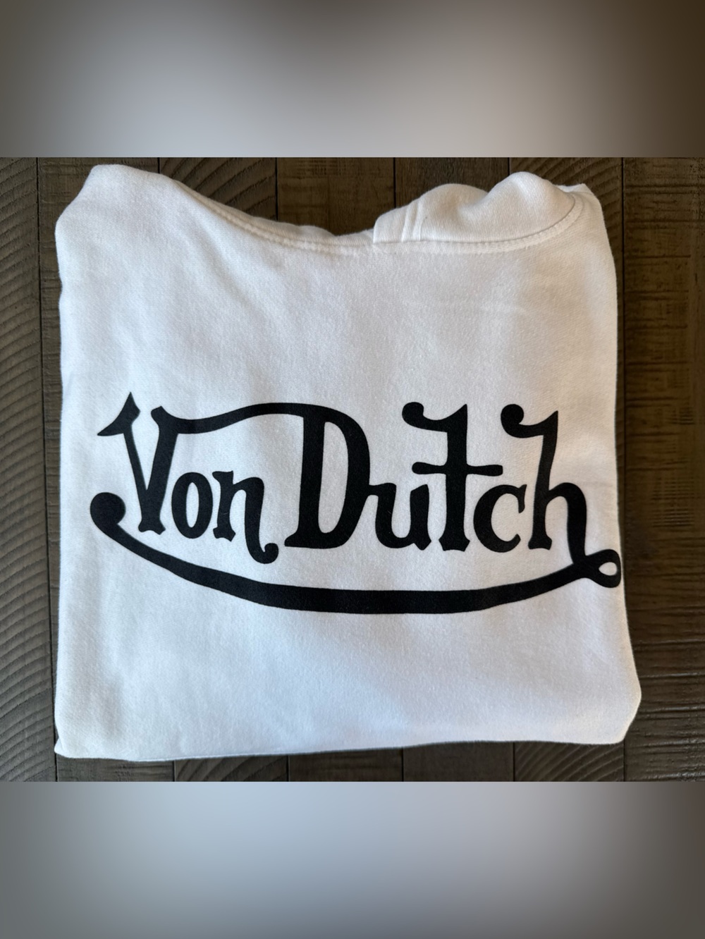 Von Dutch by Vineyard Crew
Von Dutch Calabasas, Ca White Hoodie Men’s Size XL - Picture 7 of 11